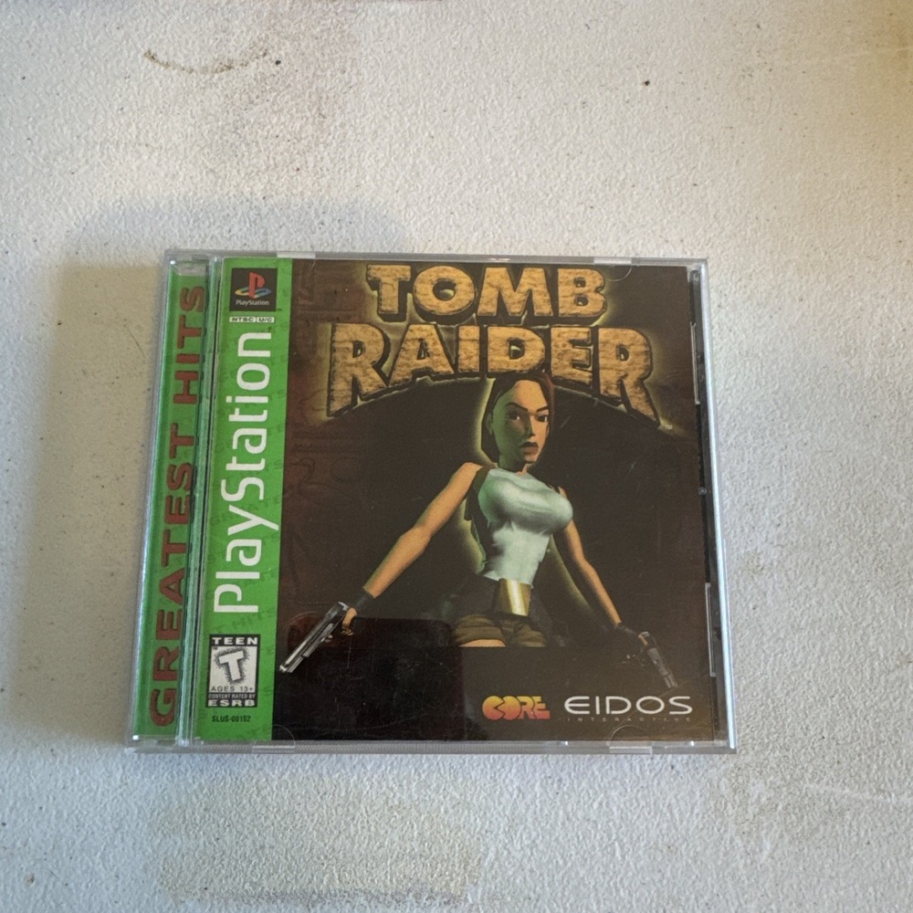 Tomb Raider - Sony PlayStation 1 Greatest Hits CIB
